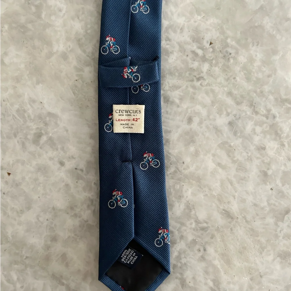 Kids crew cuts tie ... bicycles ... so cute!!!!